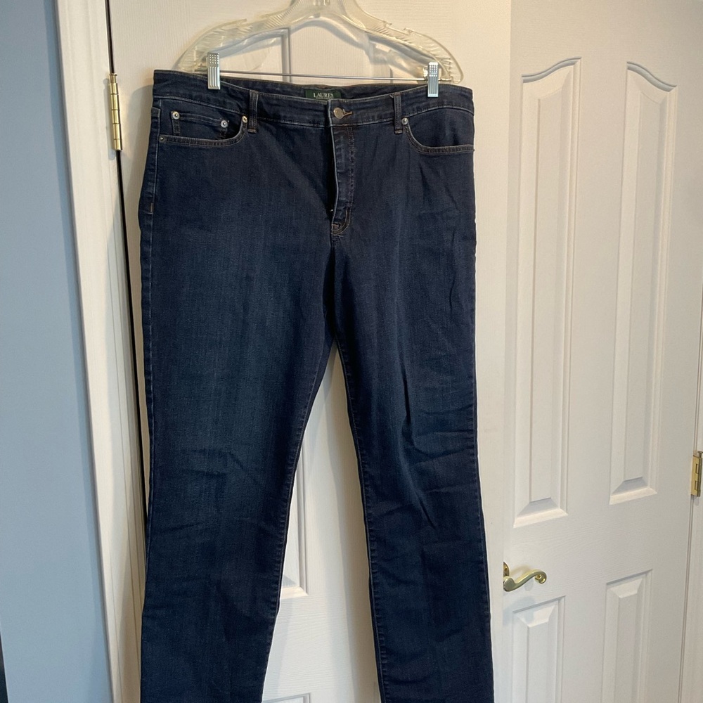 Lauren Ralph Lauren Indigo Straight Leg Jeans